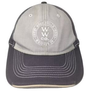 Paramount Woodinville Whiskey Co Baseball Cap Hat Black Gray OS Strapback Logo